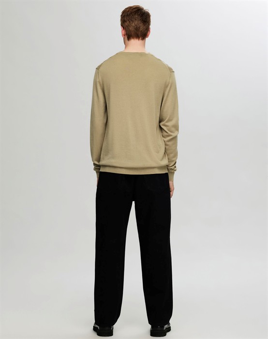 Tray Merino Crew Strik 